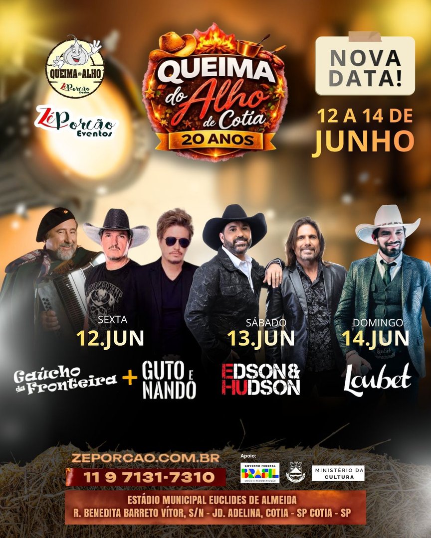 Queima do Alho de Cotia 20 anos